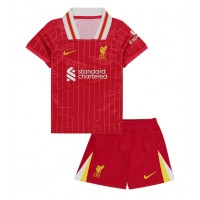 Liverpool Fußballbekleidung Heimtrikot Kinder 2024-25 Kurzarm (+ kurze hosen)